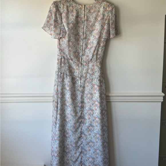 Scott McClintock floral Flutter Sleeve Maxi Dress - Picture 2 of 7